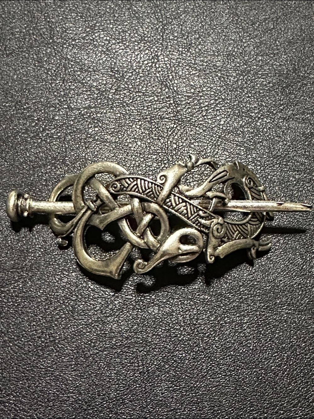 Viking & Celtic Silver Tone Hairpin
